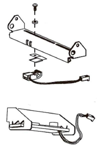 Zebra 220 Kit Media Sensor Assembly (Upper and Lower)