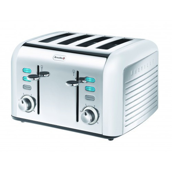 Breville VTT334 4slice(s) Silver,White toaster
