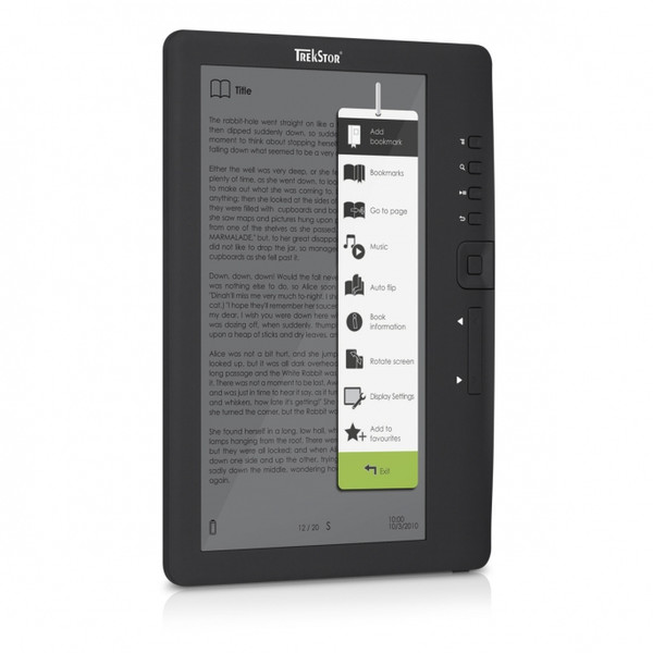 Trekstor eBook Reader 3.0 7" 2GB Black e-book reader