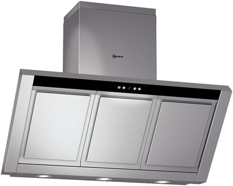 Neff D39M55N0 Wall-mounted 620m³/h Stainless steel cooker hood