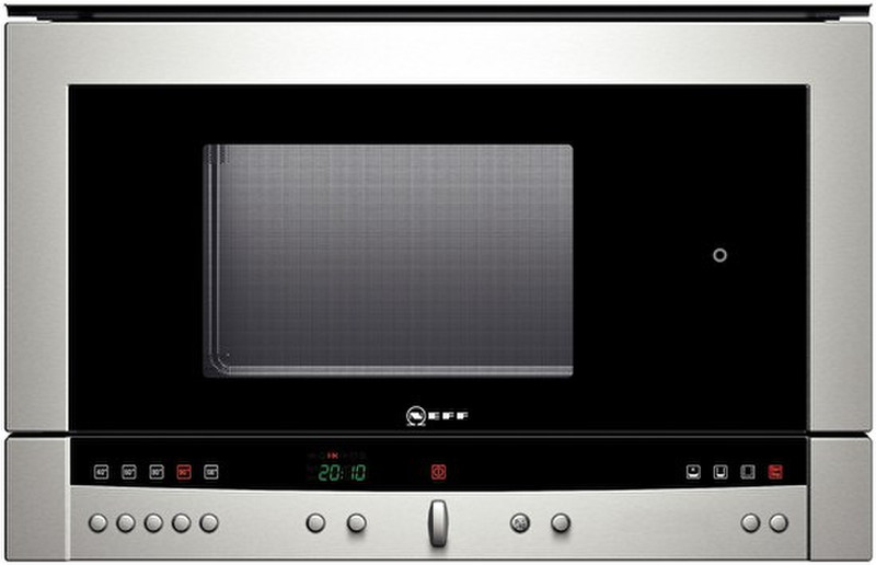 Neff C44L20N0 Built-in 22L Black,Stainless steel microwave