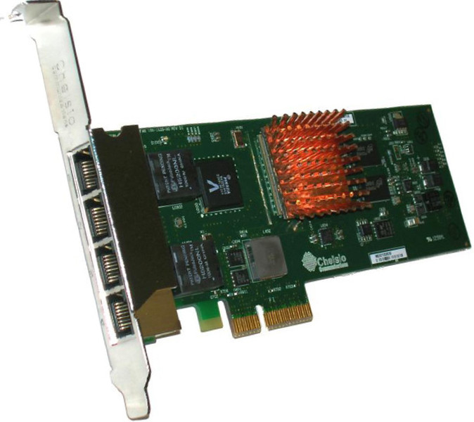 Chelsio T404-BT Внутренний Ethernet 1000Мбит/с сетевая карта