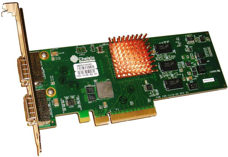 Chelsio T420-CX Внутренний Ethernet 10000Мбит/с сетевая карта