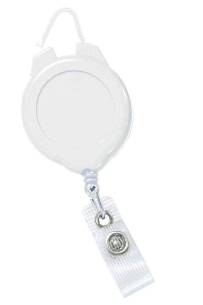 Brady People Ski/Sports Badge Reel with Flex Hook & Clear Vinyl Strip Kunststoff 100Stück(e)