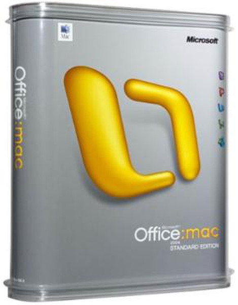 Microsoft Office Mac 2011 Standard w/ SP1, Disk-Kit, DVD, JPN