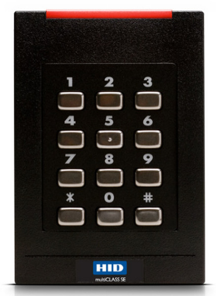 HID Identity multiCLASS RPK40 Black smart card reader