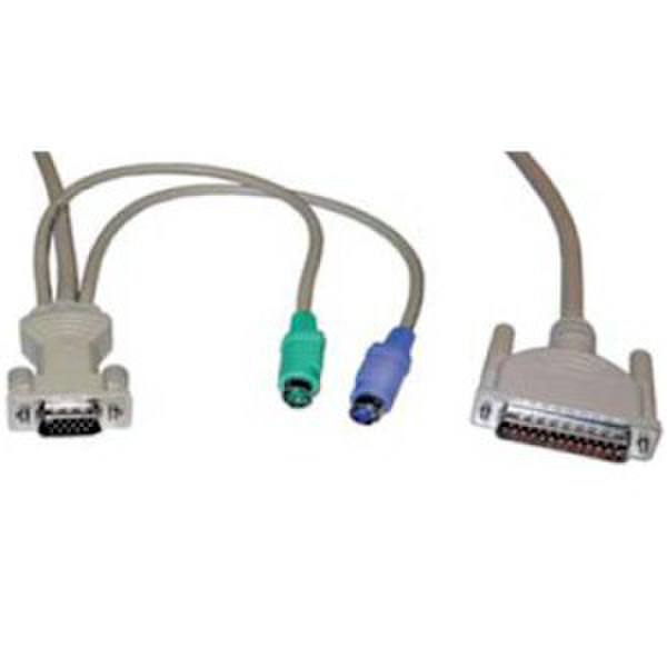 Rose UltraCable 3m White KVM cable