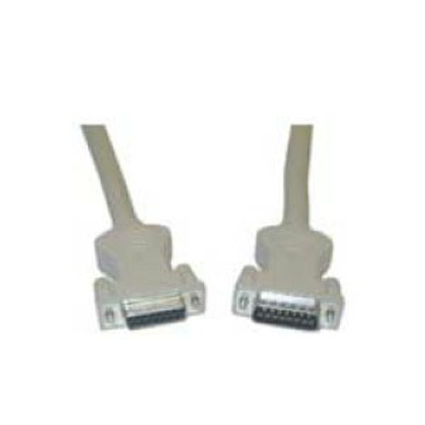 Rose DB15M - DB15F, 50 ft 15.24m VGA (D-Sub) VGA (D-Sub) White