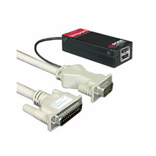Rose UltraCable 6m Weiß Tastatur/Video/Maus (KVM)-Kabel