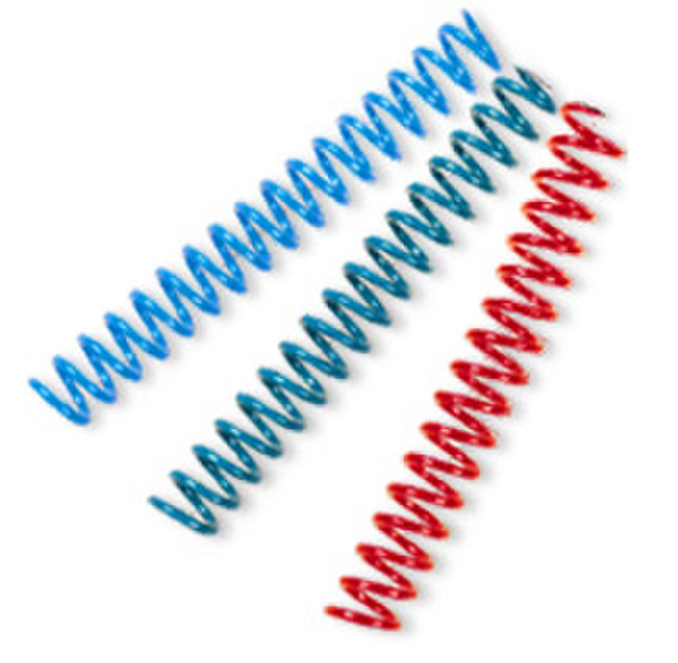 Fellowes Inbindspiralen Color Coil(100) Büroklammer