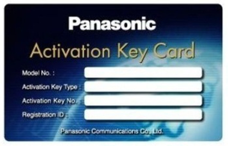 Panasonic KX-NCS3208XJ Kommunikationsserver-Software