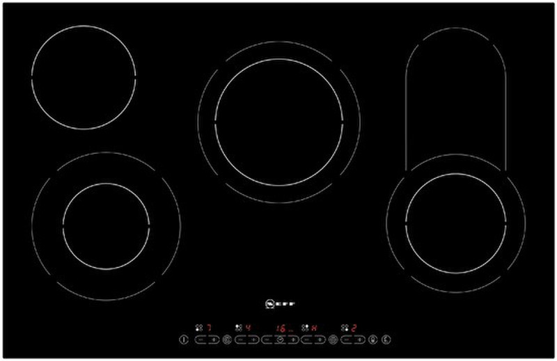 Neff T15D82X1 built-in Ceramic Black hob