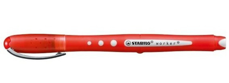 Stabilo worker colorful Stick pen Red 10pc(s)