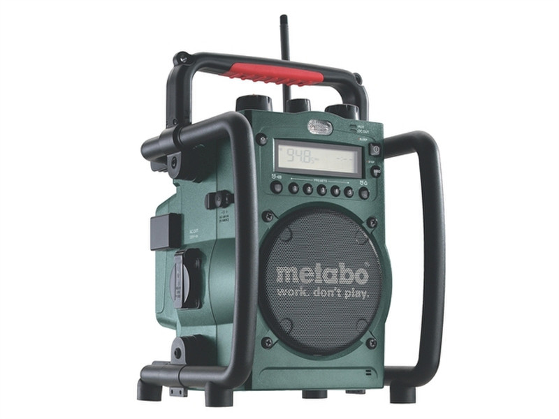 Metabo RC 14.4 - 18 Персональный Цифровой Черный, Зеленый радиоприемник