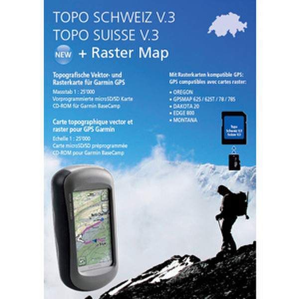 Garmin Topo Schweiz V3