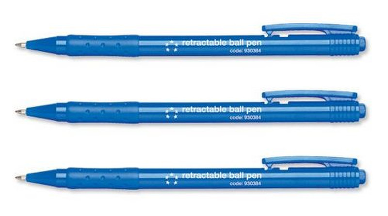 5Star 930384 Синий 20шт шариковая ручка