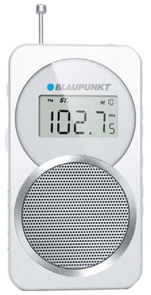 Blaupunkt BD-21 Портативный Цифровой Белый радиоприемник
