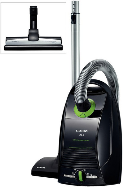 Siemens VSZ6GPX2 Cylinder vacuum 5L 850W Black,Grey vacuum