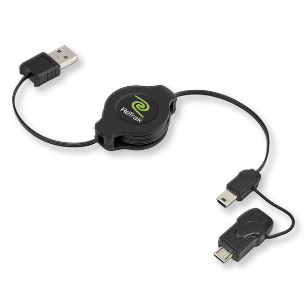 ReTrak EUCABLEREAD 1.3м USB A Micro-USB A кабель USB