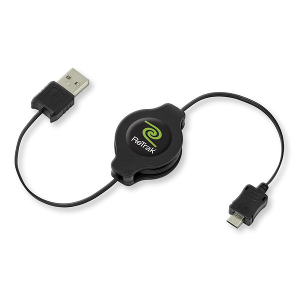 ReTrak EUCABLETAB5 1.3m USB A Black USB cable