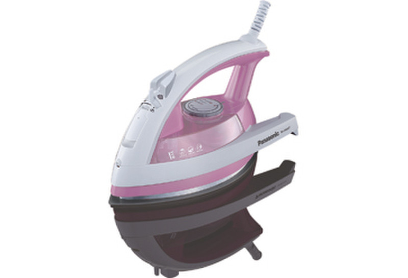 Panasonic NI-JW660 Steam iron Titanium soleplate 1850Вт Розовый, Белый