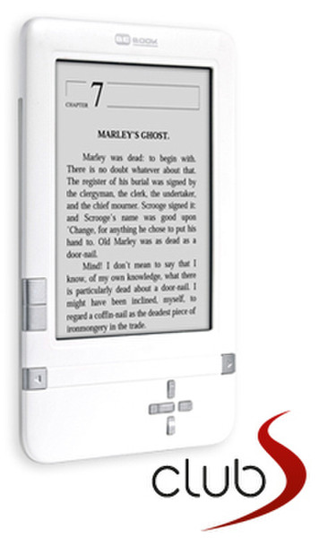 BeBook BE-117 Stieg larsson edition incl club-s 6" 2GB Grey,White e-book reader