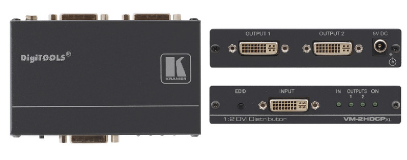 Kramer Electronics VM-2HDCPXL DVI видео разветвитель