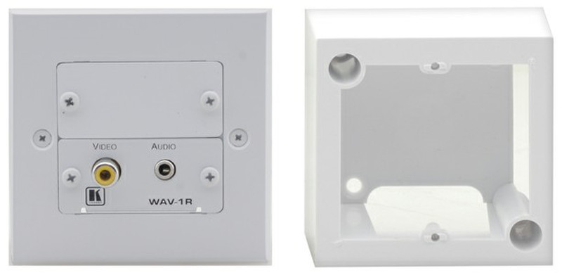 Kramer Electronics OWB-1G White outlet box
