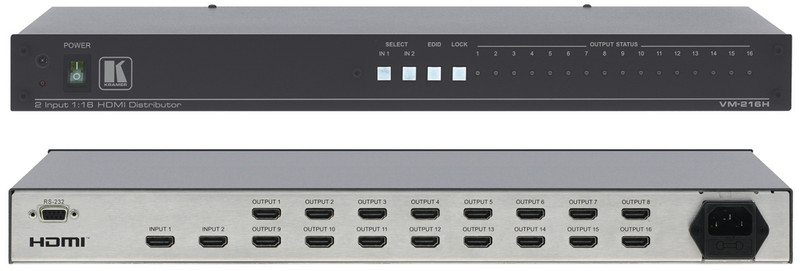 Kramer Electronics VM-216H HDMI коммутатор видео сигналов