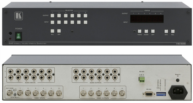 Kramer Electronics VS-626 коммутатор видео сигналов