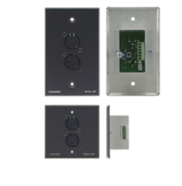Kramer Electronics Dual XLR (F+F) outlet box