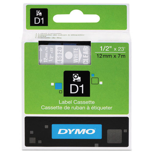 DYMO D1 Standard 12mm x 7m D1 этикеточная лента