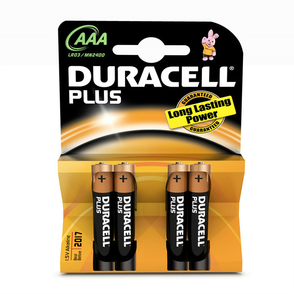 Duracell AAA Plus Щелочной 1.5В батарейки