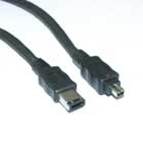 Domesticon IEEE1394 FireWire 3m Black firewire cable