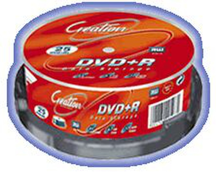 Creation DVD+R 4x 4.7GB cake-25