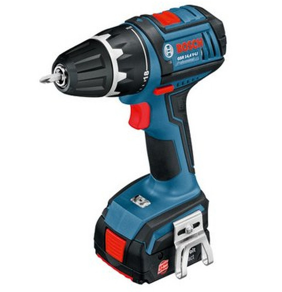 Bosch GSR 14.4 V-LI Professional Дрель с рукояткой пистолетного типа Литий-ионная (Li-Ion) 1500г Черный, Синий, Красный