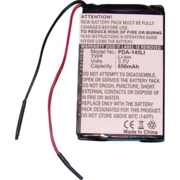 UltraLast PDA-145LI Lithium-Ion (Li-Ion) 650mAh 3.7V rechargeable battery