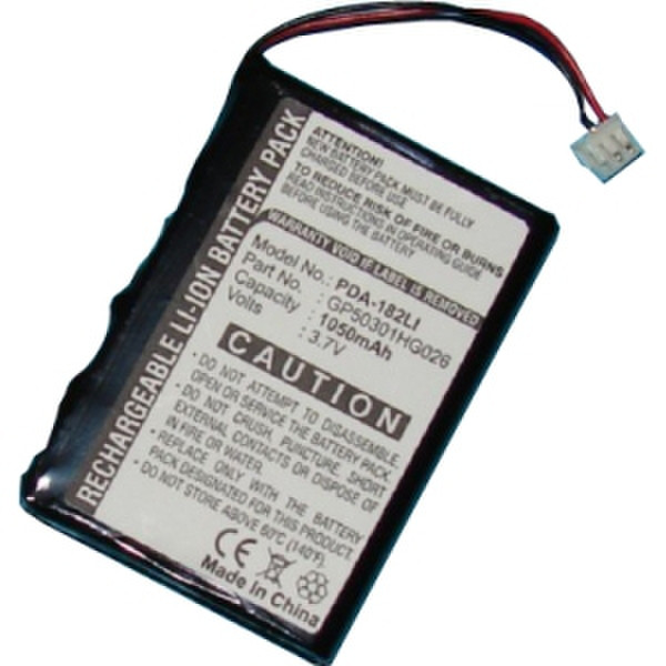 UltraLast PDA-182LI Lithium-Ion (Li-Ion) 1050mAh 3.7V rechargeable battery