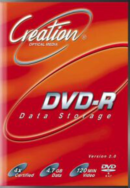 Creation DVD-R 4.7GB 4x in DVD Box