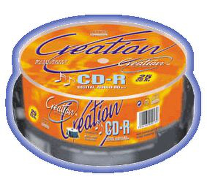 Creation CD-R Digital Audio 80min cake-25