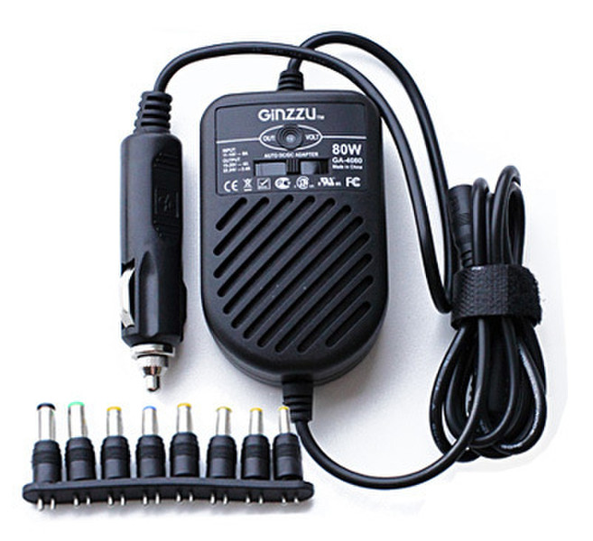Ginzzu GA-4090U Авто 90Вт Черный адаптер питания / инвертор