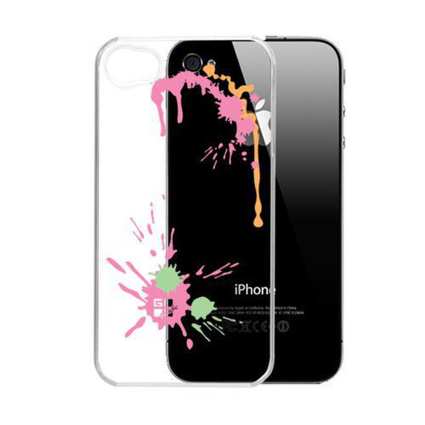 G-Cube Paint Splash Cover case Pink,Transparent