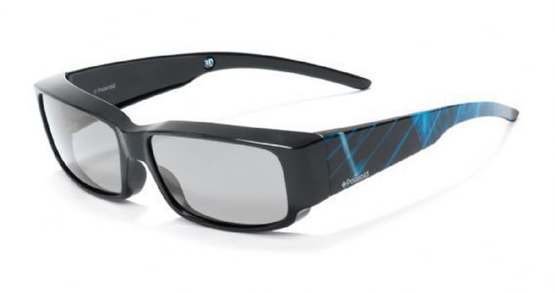 Polaroid 3D Fashion cover Black,Blue stereoscopic 3D glasses
