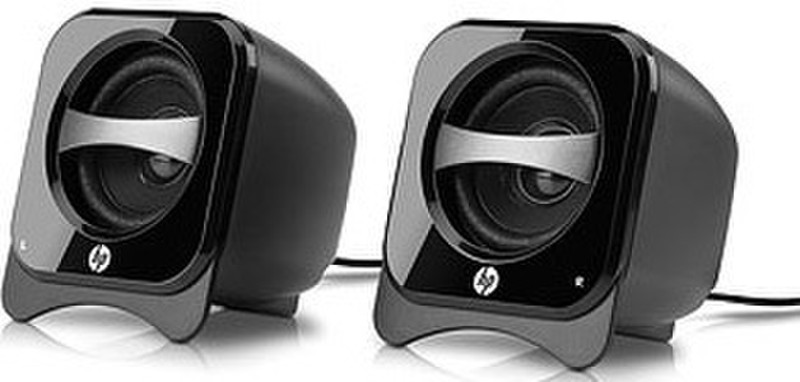 HP Compact 2.0 1Вт Черный акустика