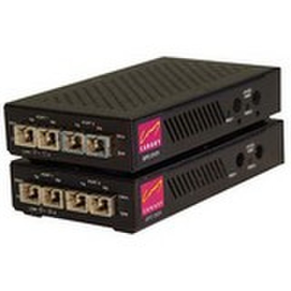 Canary CN-3131 1000Mbit/s 1310nm Einzelmodus Schwarz Netzwerk Medienkonverter