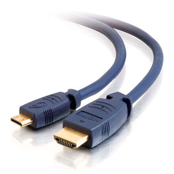 C2G Velocity HDMI Mini to HDMI 1m 1м Mini-HDMI HDMI Черный HDMI кабель