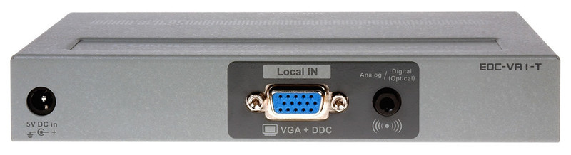 ConnectPRO EOC-VA1 AV transmitter & receiver Grey AV extender