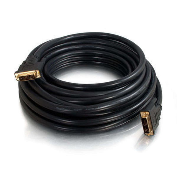 C2G 100ft Pro Series DVI-D 30.48m DVI-D DVI-D Black DVI cable