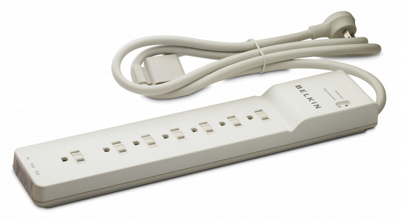 HP Belkin 7-Outlet Surge Protector Spannungsschutz