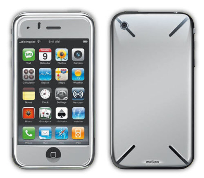 smartBunny Skin iPhone Cover Silver